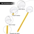 thumbnail image 3 of Cuchara de cristal para servir, cuchara para sopa, cuchara para postre, cuenco transparente, 3 of 6