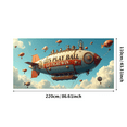 thumbnail image 6 of Sports Themed Let's Play Ball Go Fight Win Banner Background Party Decors for Sports Events Fan Gatherings Team Celebrations and Photo Props, 6 of 8