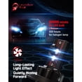 thumbnail image 2 of Bombillas LIGHTING DARK 9005+H11 6500 K, xenón blanco (4), 2 of 5