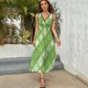 thumbnail image 5 of Vestido De Noche De Lujo Sin Mangas Para Mujer, Diamond Grid Vestido De Fiesta, 5 of 5