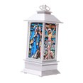 thumbnail image 1 of Lámpara de Navidad con batería Linternas de velas Decoraciones de luz Plata Sunnimix Linterna de Jesús, 1 of 8