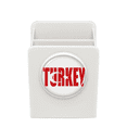 thumbnail image 1 of Turkey Country Flag Name Art Deco Fashion Desk Pencil Holder Cup Pen Organizer, 1 of 4