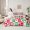 Green Red White, variant on Castle Fairy Gingerbread Man Girl 7-Piece Twin Bedding Sets,Christmas Tree Bowknot Bedding Comforter Set,Geometric Lattice Breathable Sheet Sets,Lightweight Room Decor