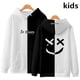 thumbnail image 2 of Sudadera con capucha para niños de 3 a 14 años Be Happy Smile Face 3D, sudadera con capucha para niños y niñas, chaqueta de dibujos animados de moda, ropa con capucha para mujer, 2 of 5