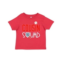 Inktastic Cousin Squad Baseball and Bat Boys or Girls Baby T-Shirt