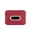 Red, variant on Car Tissue Holder, Premium PU Leather Hanging Napkin Case for Vehicle Sun Visor Backseat and Console, Universal Interior Storage Organizer Accessory, 5x7in
