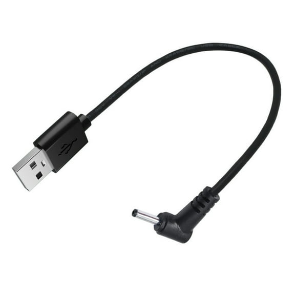 25cm USB to DC5V Power Cable with 3.5x1.35mm Connector Fast Speed Charging Cord for Auditory Devices