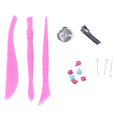 thumbnail image 3 of Polymer Clay Handcraft DIY Colored Clay High Ductility Plasticity Molding Clay with Tutorial for Over 3 Years Old Kids, 3 of 3
