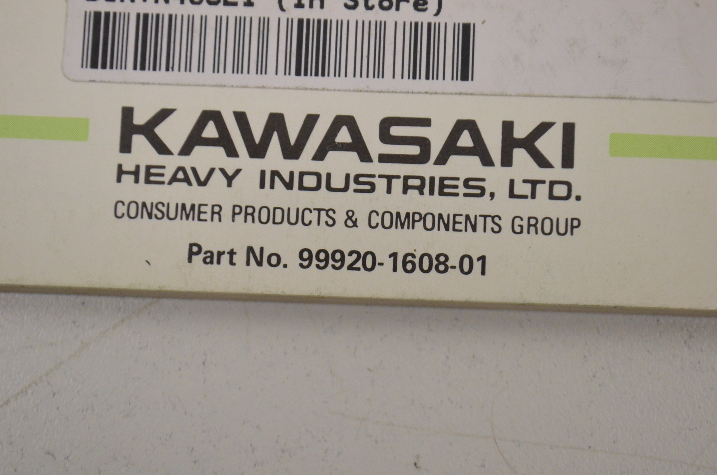 OEM Kawasaki 99920-1608-01 Owner's Manual ZX600C6 - Walmart.com
