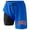 Blue, variant on Men's Swim Trunks Compression Liner, Inseam Board Shorts, Pockets, Colorful Patterns, Suitable for Water Sports