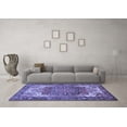 thumbnail image 3 of Ahgly Company Indoor Rectangle Persian Blue Traditional Area Rugs, 4' x 6', 3 of 4