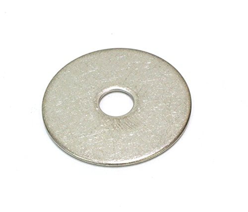 Qty 100 1/4" x 1-1/2" OD Stainless Steel Fender Washers Type 304 