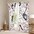 thumbnail image 3 of Homewish Gamer Baseball Black Out Curtains for Children Kids Teens,Ball Gaming Curtains Pack of 2 (42x63 Each),Sport Theme Bedroom Curtains,Lightweight Room Decor, 3 of 6