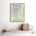 thumbnail image 2 of Don't You Quit Poem Blue Green Watercolour Motivation Typography Quote Art Print Framed Poster Wall Decor 12x16 inch, 2 of 4