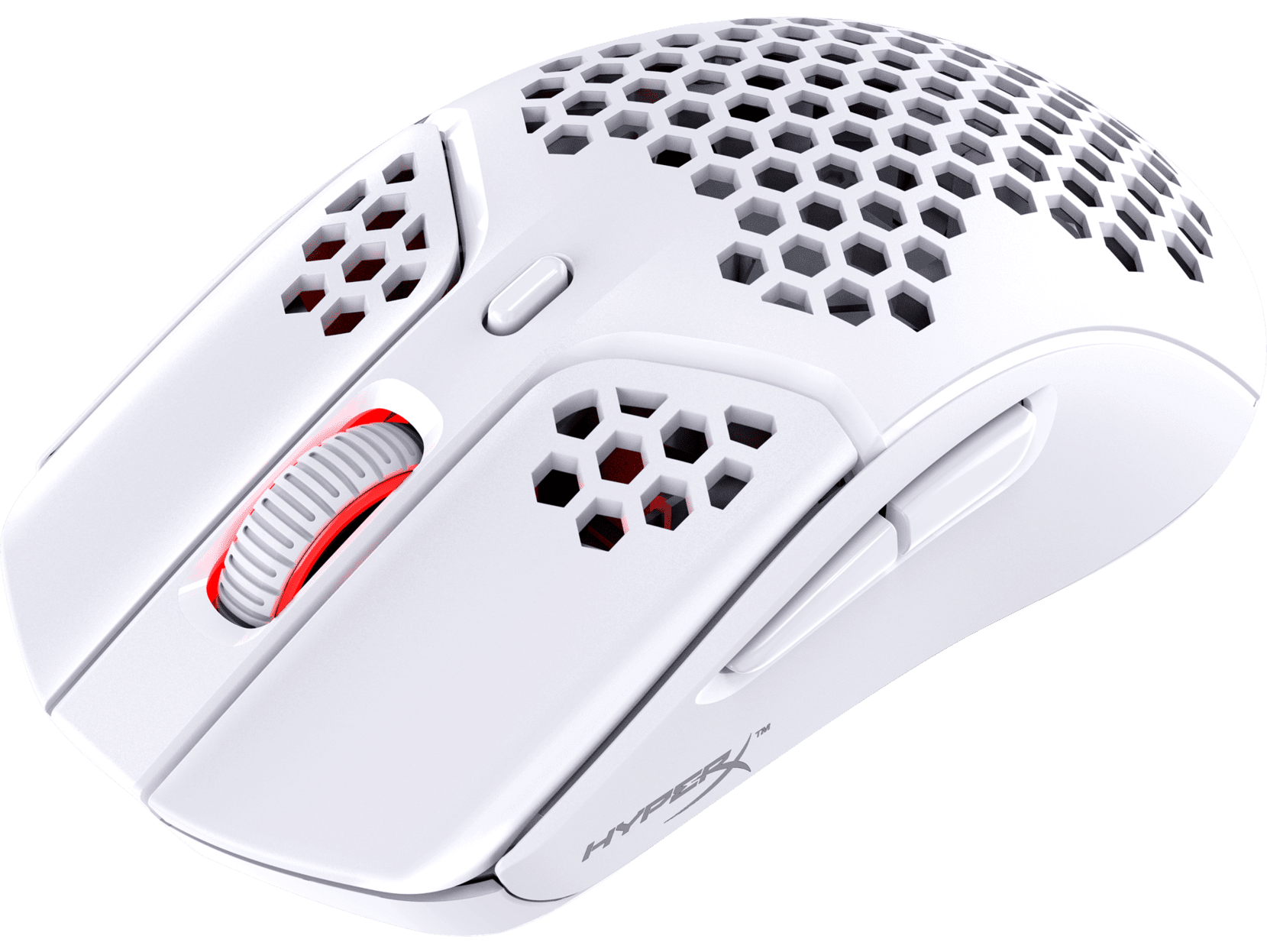 Haste Plus 4K ホワイトマウス 本体 HyperX Pulsefire Haste - Ultra-Lightweight Wireless Gaming Mouse