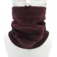 thumbnail image 2 of Sentmoon Gaiter Neck Warmer Men Winter Scarf with Warmthand Same Gender Protection High Neck Thick Yarn Solid Colorand Neck Cover for Daily Commute, 2 of 3