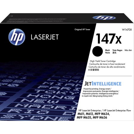 UPC: 0194441304688 | HP 147X High Yield Black Original LaserJet Toner Cartridge  W1470X