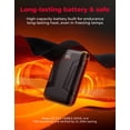 thumbnail image 3 of Guantes de moto térmicos KEMIMOTO 7.4V 2500mAh para hombre y mujer, 3 of 8