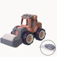 thumbnail image 1 of Children Kid Disassembly DIY Nut Assembly Engineering Vehicle Excavator Free Screwdriver, 1 of 5