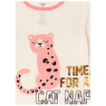 thumbnail image 3 of Cozy Jams Baby & Toddler Girls Long Sleeve Pajama Sets (12M-5T), 4 Piece, 3 of 3