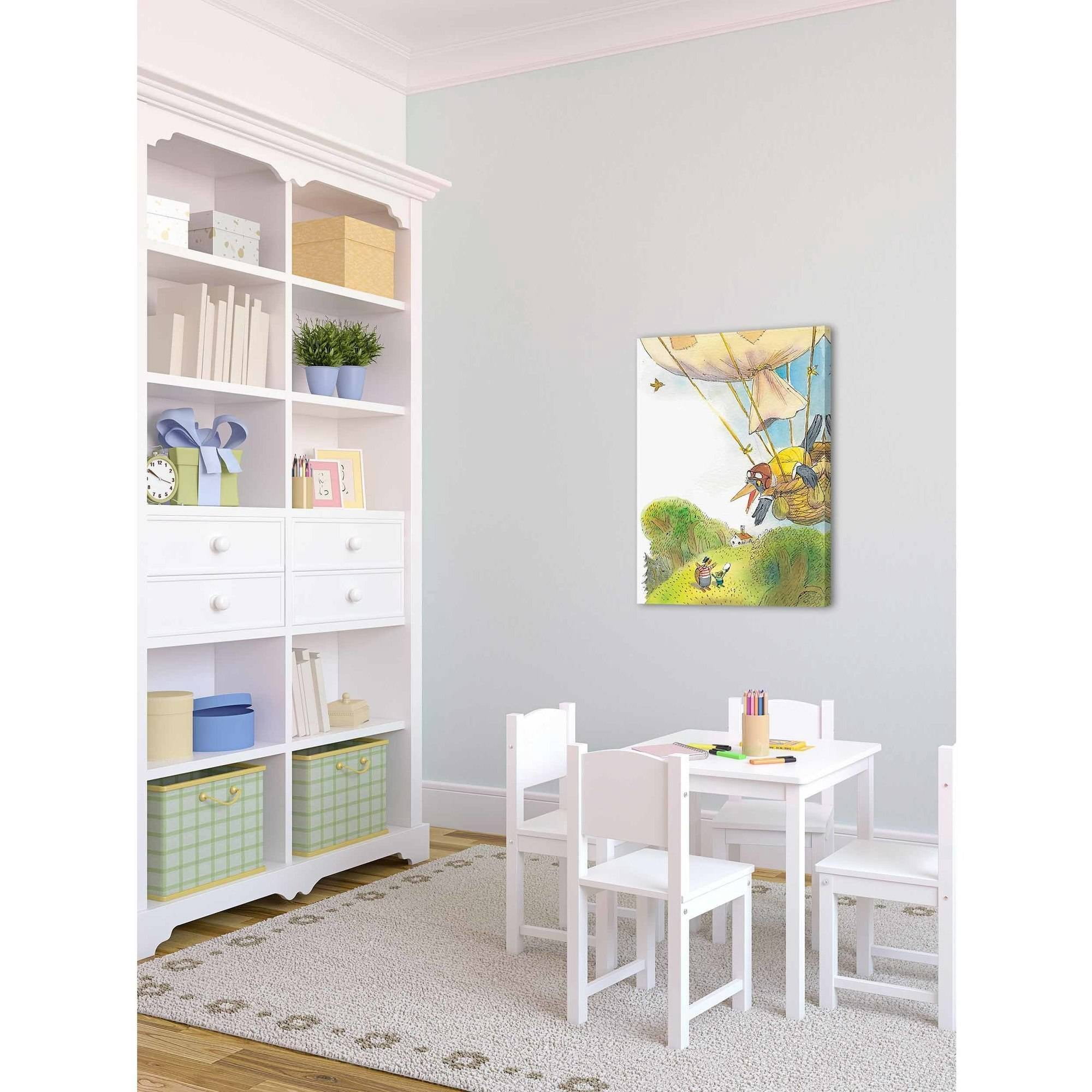 "Fly Away" Painting Print on Wrapped Canvas