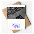 thumbnail image 1 of industrial material photography Welcome Back Greeting Cards Envelopes Blank, 1 of 3