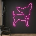 thumbnail image 2 of Handmadetneonsign Love Chihuahua Dog Neon Sign, Heart Chihuahua Dog Neon Lights, Animal Signs, Wall Décor, 2 of 5