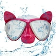 thumbnail image 6 of lacooooppia Diving Glasses -diving Snorkeling Equipment Anti -fog -diving Diving for Diving of Diving under Water rose, 6 of 8