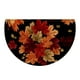 thumbnail image 2 of Thanksgiving Maple Leaf Pumpkin Semicircle Floor Mat Porch Entrance Door Mat, 2 of 6