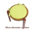 thumbnail image 6 of Chair Seat Pad Bistro Round Chair Seat Pad Cushions Tie-on Kitchen Dining Removable Cover, 6 of 6