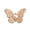 Khaki, variant on 3-Pack Faux Pearl Butterfly Pants Waist Tightener – Detachable Jean Waist Buckle for Loose Pants – Reusable No-Sew Clothing Adjuster(Orange)
