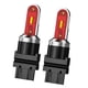 thumbnail image 1 of Riwesomey 2 uds 30W LED 1156/1157 bombillas LED luces de señal de coche 12/24V 1200Lm lámpara de freno 1860 Chip 6500K T20/T25 accesorio de iluminación Bombillas para automóviles luz roja tipo 4, 1 of 1
