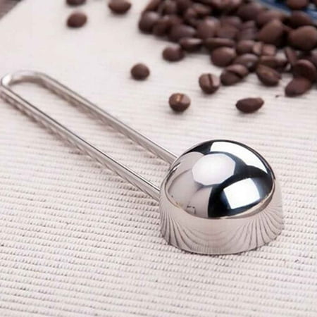 

Coffee Tea Spice Measure Scoop Ice Stirring Spoon Paddle for Pop Stainless Steel Long Handle