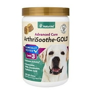NaturVet ArthriSoothe-GOLD Advanced Joint Health Care Soft Chew Supplement for Dogs and Cats, 180 Soft Chews