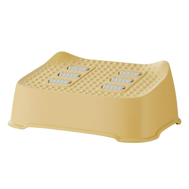 Reposapiés para debajo del escritorio Reposapiés Cojín para reposapiés Reposapiés compacto para debajo del escritorio Amarillo