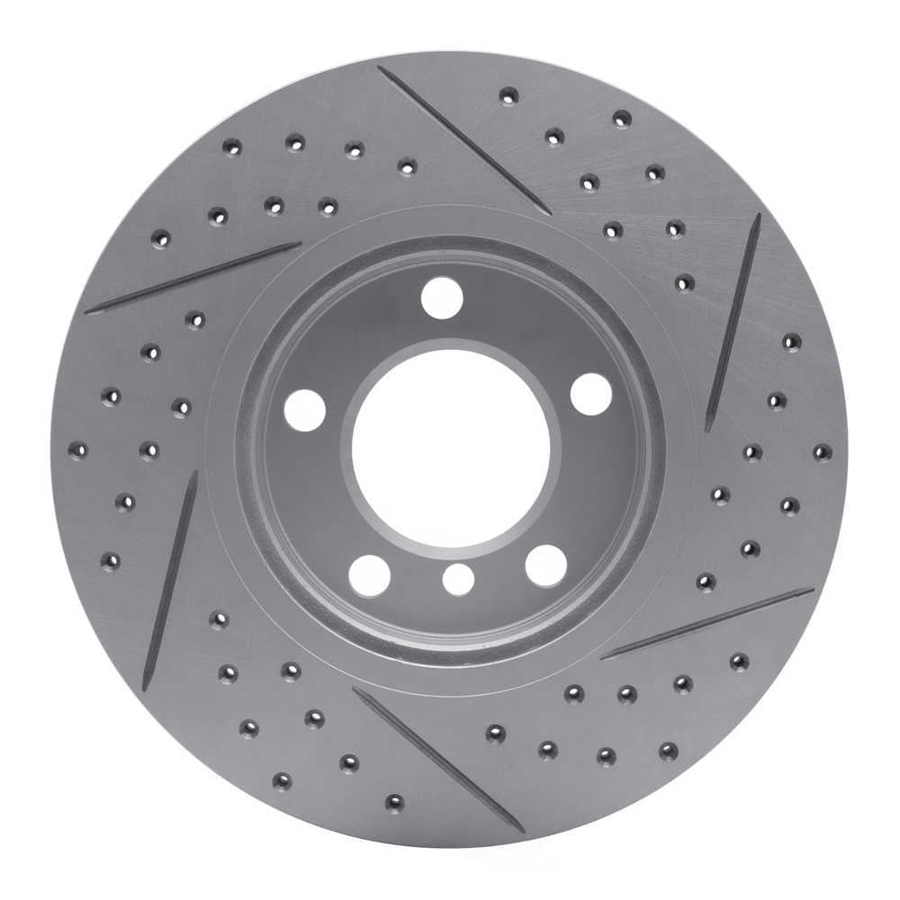 Dynamic Friction Company 830-32011L DFC Geoperformance Rotor - Drilled and Slotted