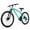 Light Aqua, variant on Hykolity Mountain Bike 26 Inch MTB Bicycle for Outing Riding 21 Speed Trail Bike Men Women Lightweight Aluminum Frame Comfort Seat Full Suspension Light Aqua