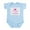 Sky Blue, variant on CafePress - Princess Delilah Infant Bodysuit - Baby Light Bodysuit, Size Newborn - 24 Months