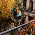 thumbnail image 5 of Halloween Decoration Indoor Outdoor Clearance Under $5.00! Thanksgiving Fall Decorations for Home, Halloween Ghost And Cats Acrylic Puzzle Hanging Ornaments Spooky Festival Decor Pendants, 5 of 6