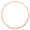 Beige, variant on DIY Wood Beaded Wreath 25cm Farmhouse Style for Crafts, Floral Decor, Home Decor, Party Decoration