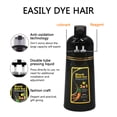 thumbnail image 4 of Champú para teñir el cabello de 500 ml, champú para teñir el cabello a base de hierbas para hombres y mujeres, 4 of 5