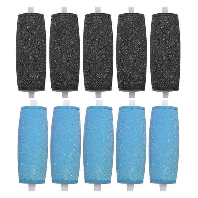 10PCS Foot File Roller Regular-Coarse Foot File Refill Callus Remover Refill