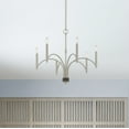 thumbnail image 4 of Livex Lighting - Wisteria - 6 Light Chandelier in Mid Century Modern Style - 26, 4 of 8