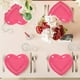thumbnail image 1 of Platos de Papel con Forma de Corazón | 20 Piezas de Vajilla Desechable de Papel Rojo y Rosa Intenso | Platos de 18 Cm Aptos para Uso Alimentario para Fiestas de San Valentín, Cumpleaños, Reuniones y, 1 of 6