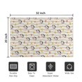 thumbnail image 5 of Beige Cow Flower Pattern Door Rugs,Washable Non Slip Door Mats Indoor,Decorative Door Mats,Entry Mat Indoor for Entrance,Bedroom,Kitchen,Bathroom,20"x32", 5 of 6