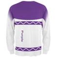 thumbnail image 2 of Halloween Marker Costume Purple All Over Mens Long Sleeve T Shirt, 2 of 2