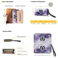 thumbnail image 3 of ZUXONGSY Tie-Dye Butterfly Print Tote Bag with Lightweight Makeup Bag Wallet for Women PU Leather Top Handle Satchel Set with Fashion Travel Toiletry Bag Card Holder for Workout Dating, 3 of 4