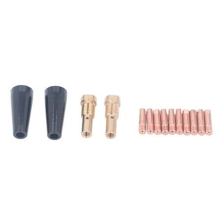 

2024 TIG Welding Gun Consumables Conductive Nozzles Contact Tips Connecting Rods Set for 14AK Plasma Cutting Torch