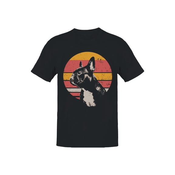 Vintage French Bulldog Art Men's T-shirt