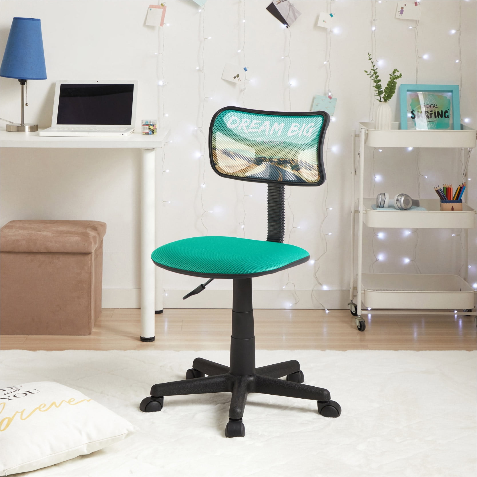 Urban Shop Task Chair with Adjustable Height & Swivel, 225 lb. Capacity, Multiple Colors
